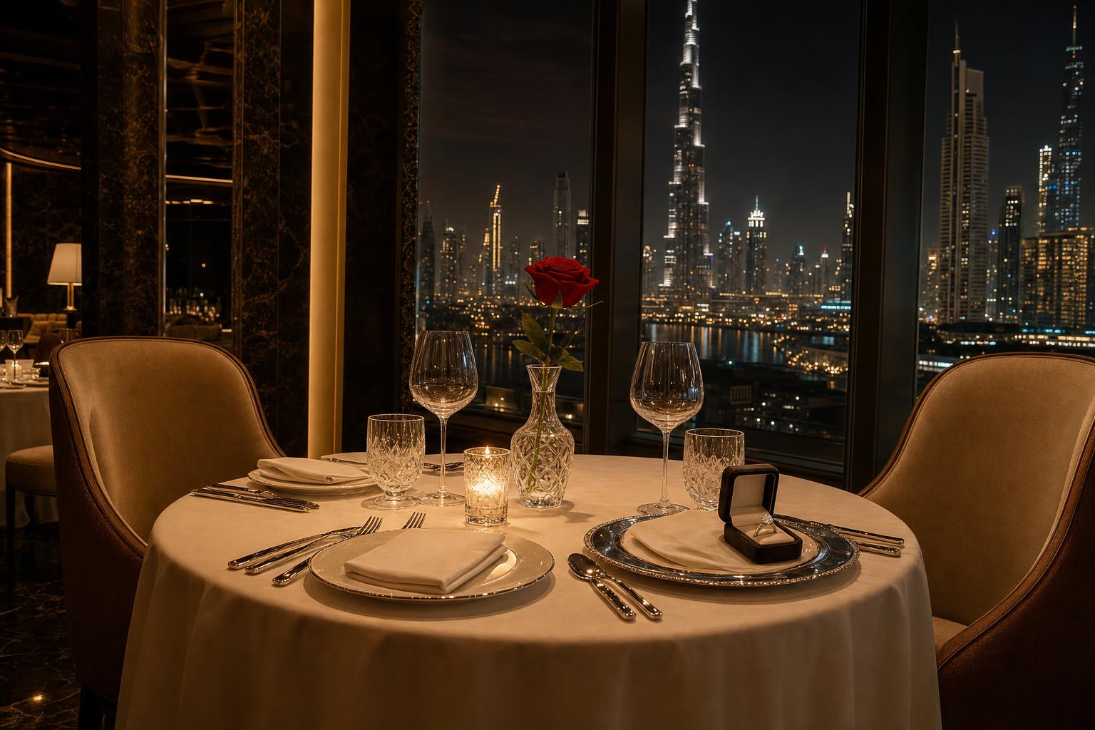 Frame & Dine - Dubai Frame proposal package in Dubai
