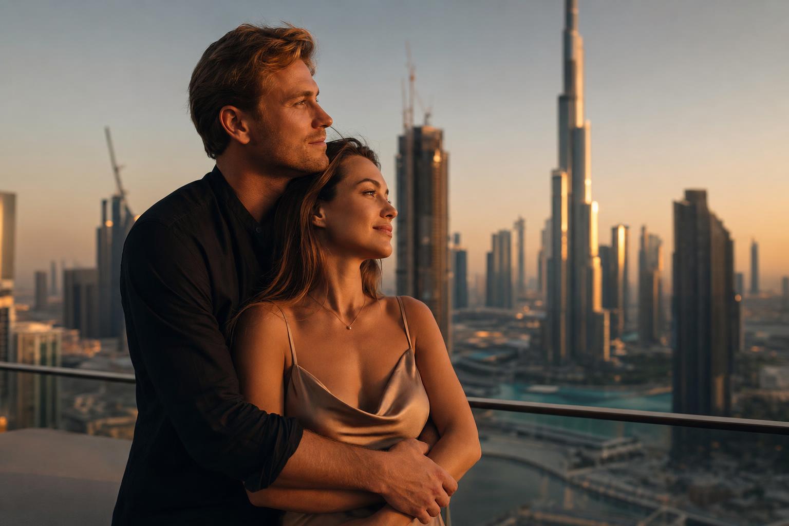 Romantic - marriage proposal in Dubai