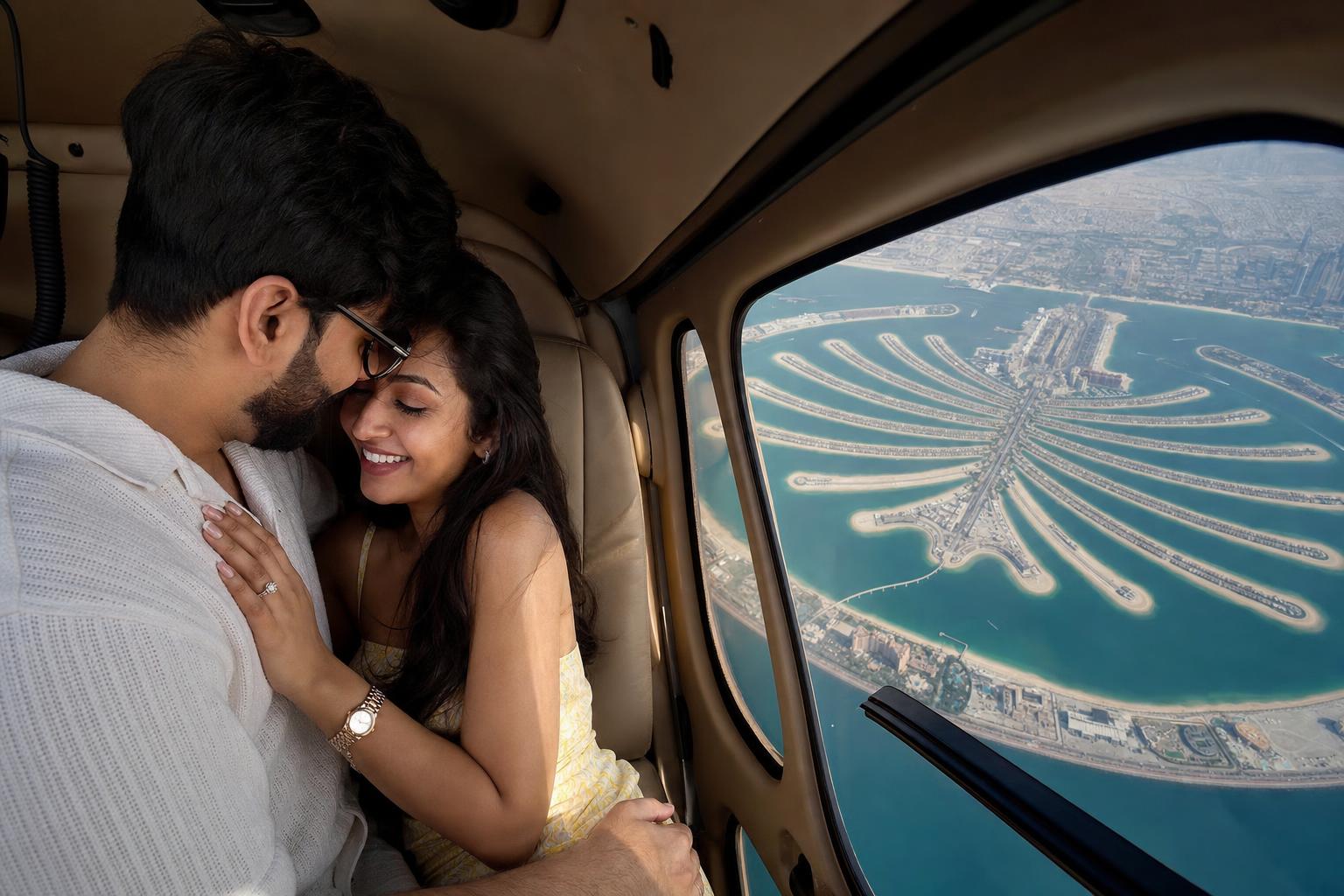 Palm Jumeirah proposal - marriage proposal in Dubai