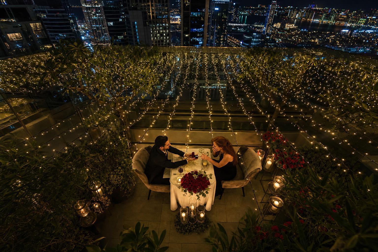 Downtown Rooftop Dinner - Downtown Dubai package in Dubai