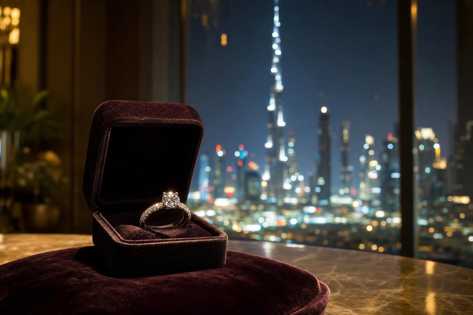 Midnight Penthouse - Penthouse proposal package in Dubai