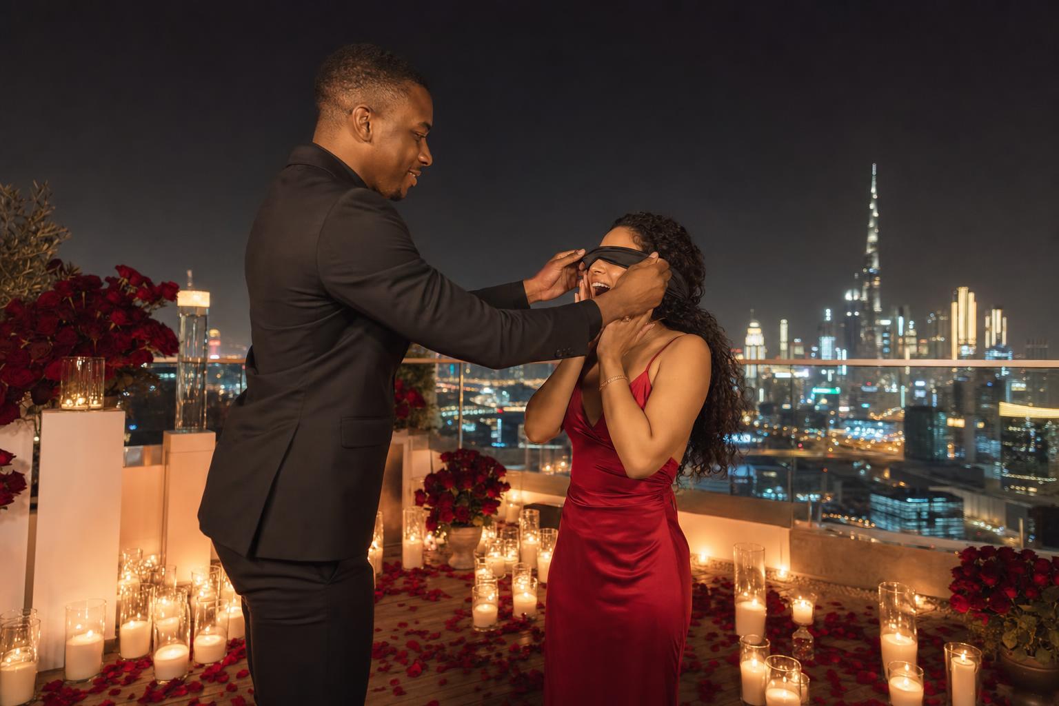 Surprise proposal Dubai - marriage proposal in Dubai